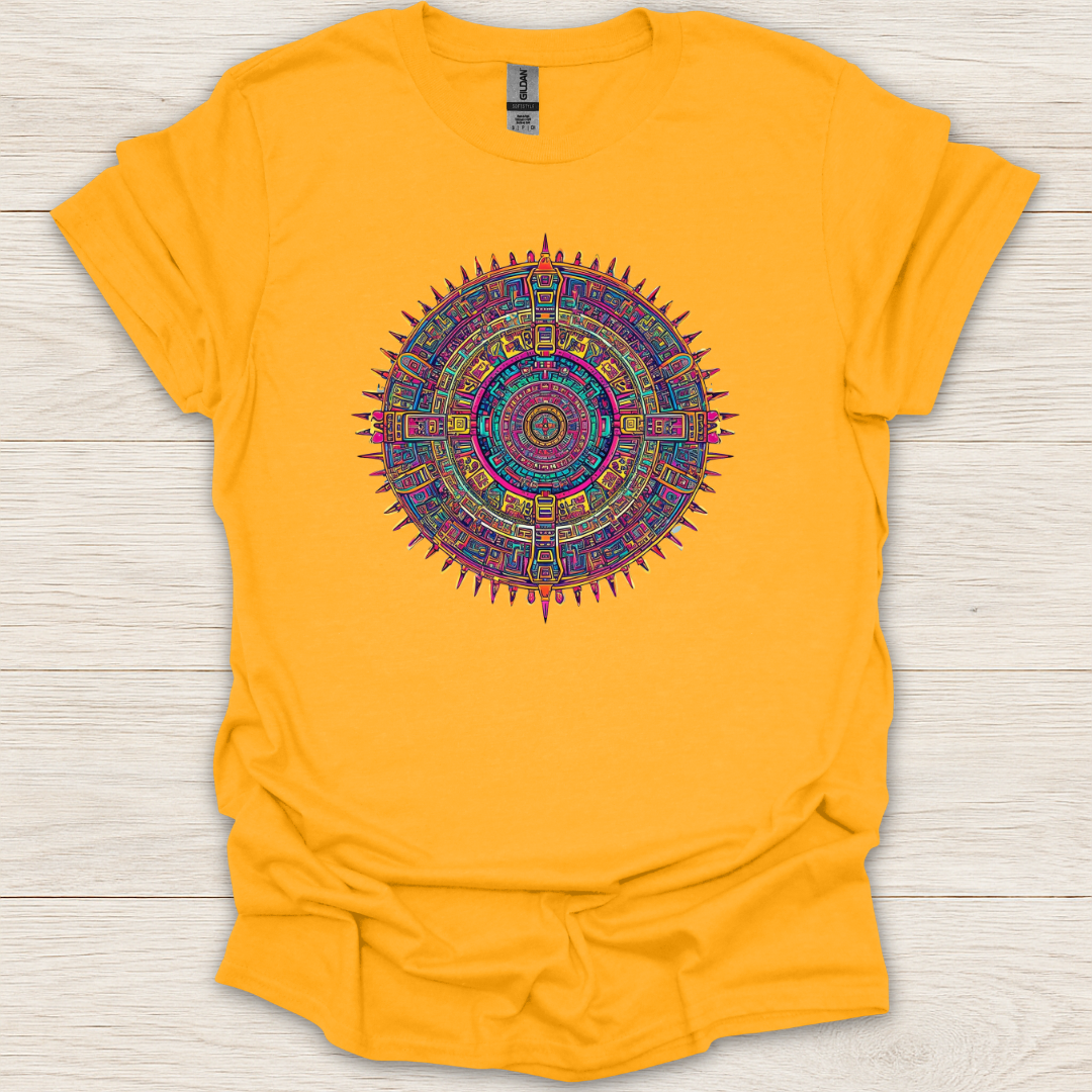 Aztec Style Dial T-Shirt