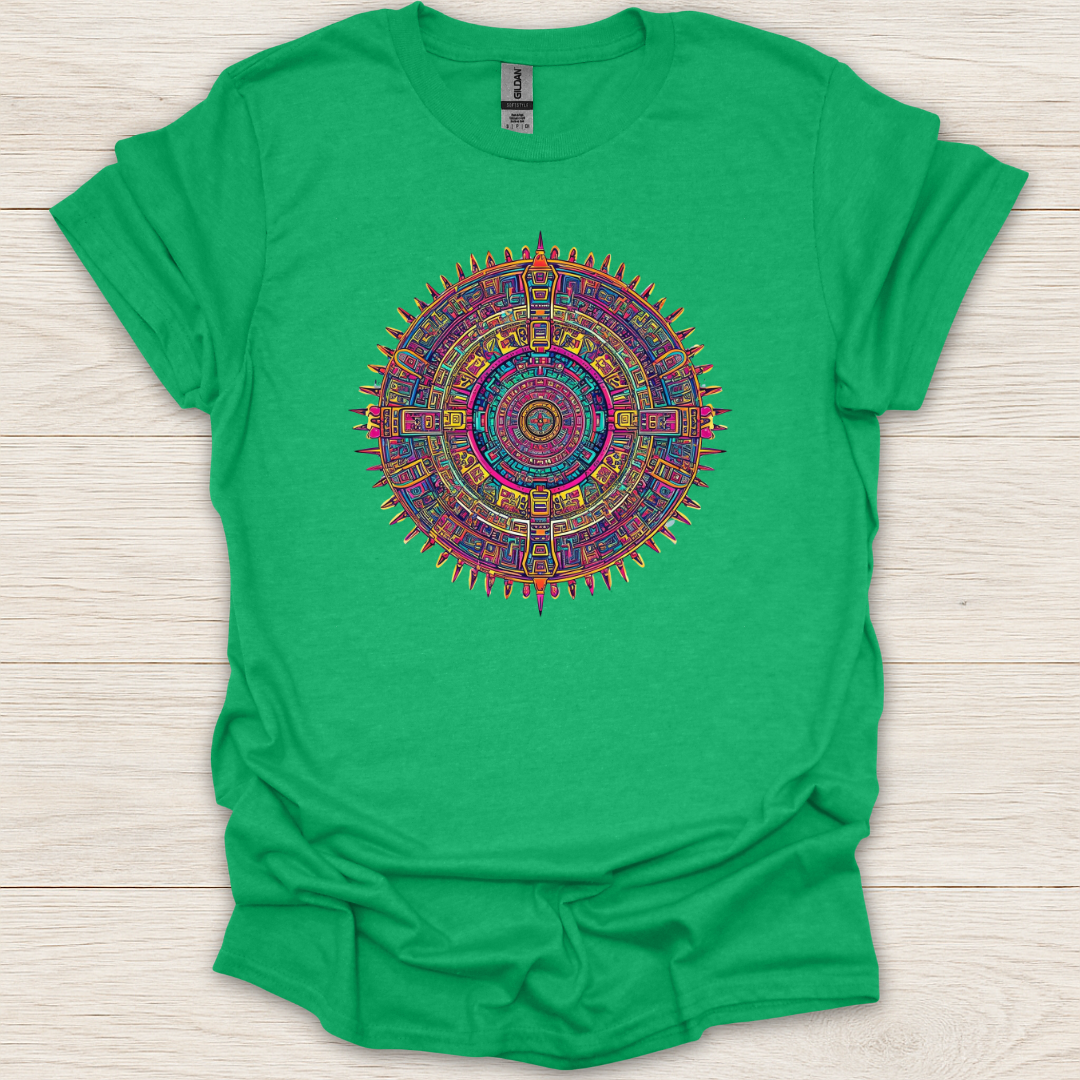 Aztec Style Dial T-Shirt