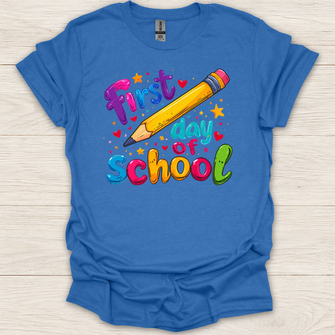 First Day of School Pencil Flare! T-Shirt