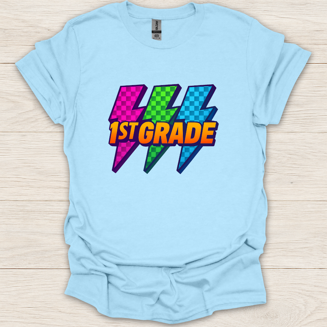 1st Grade 90s Pop Art T-Shirt