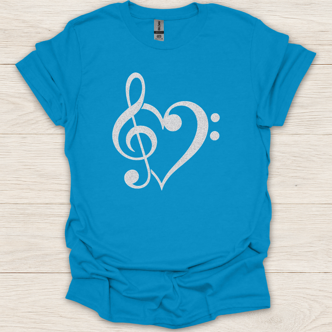 Treble Bass Heart T-Shirt