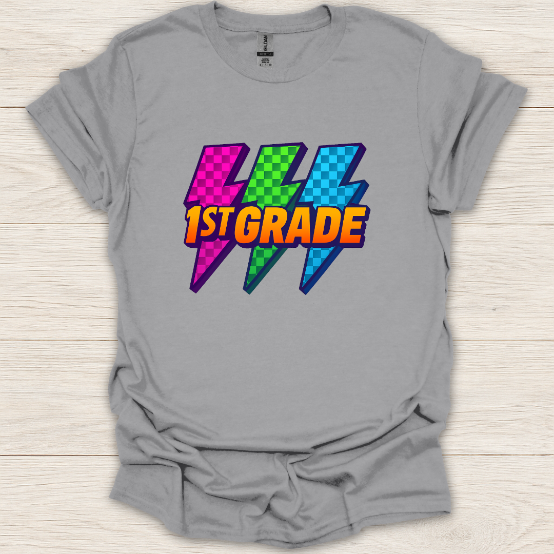 1st Grade 90s Pop Art T-Shirt