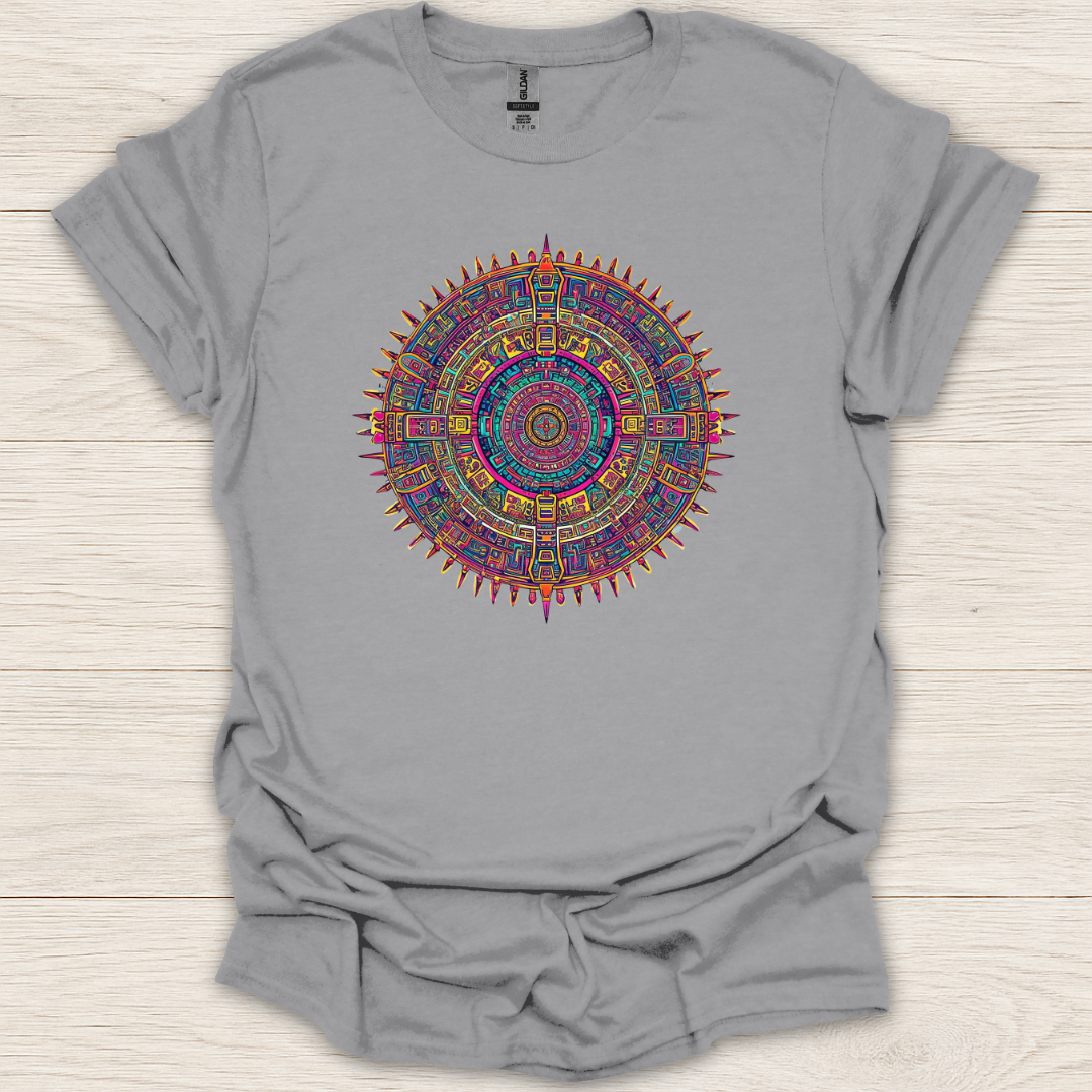 Aztec Style Dial T-Shirt