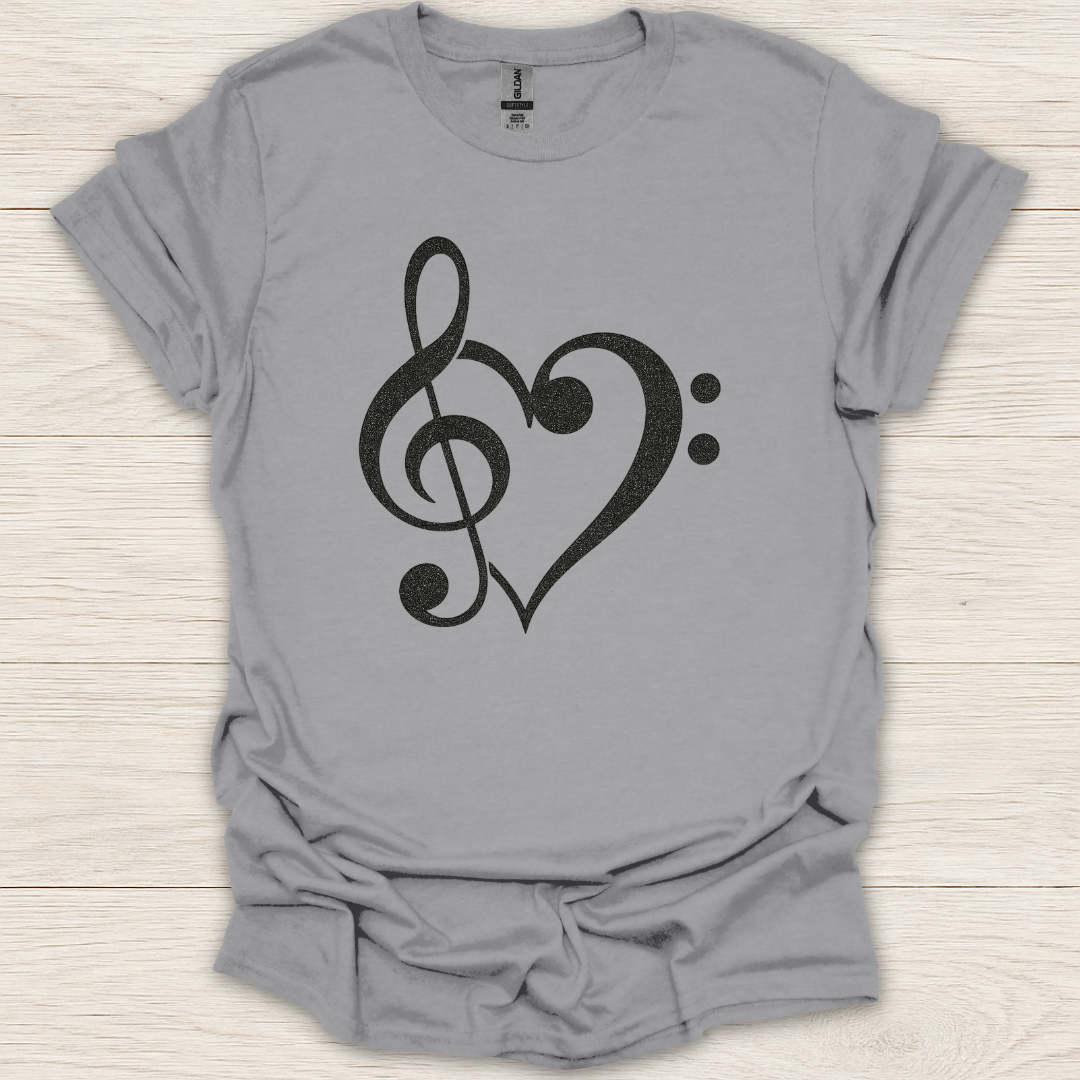 Treble Bass Heart T-Shirt