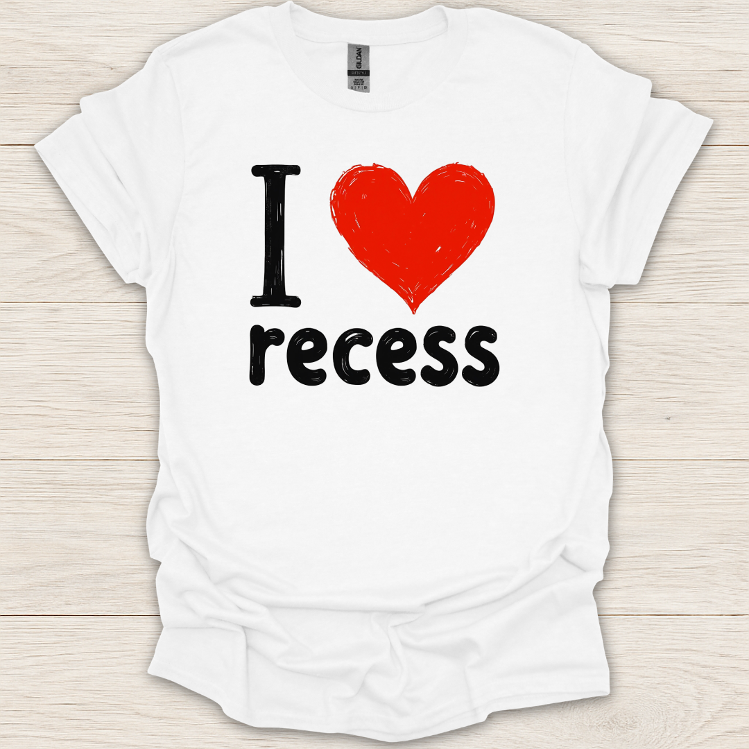 I Heart Recess T-Shirt