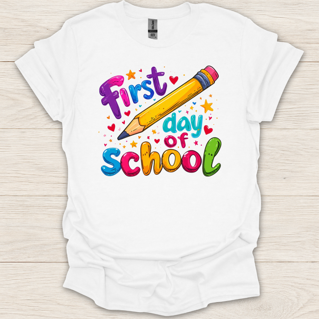 First Day of School Pencil Flare! T-Shirt