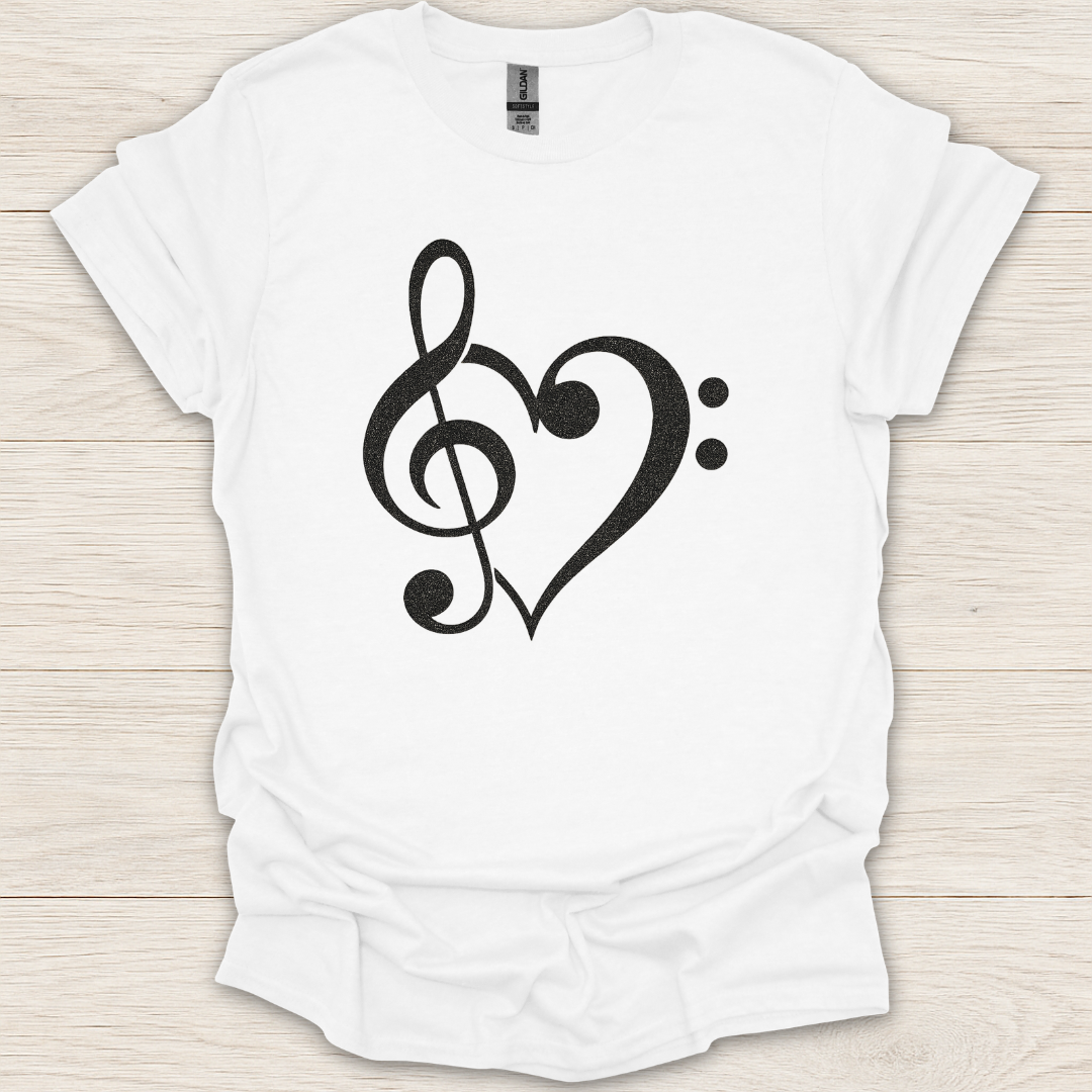 Treble Bass Heart T-Shirt