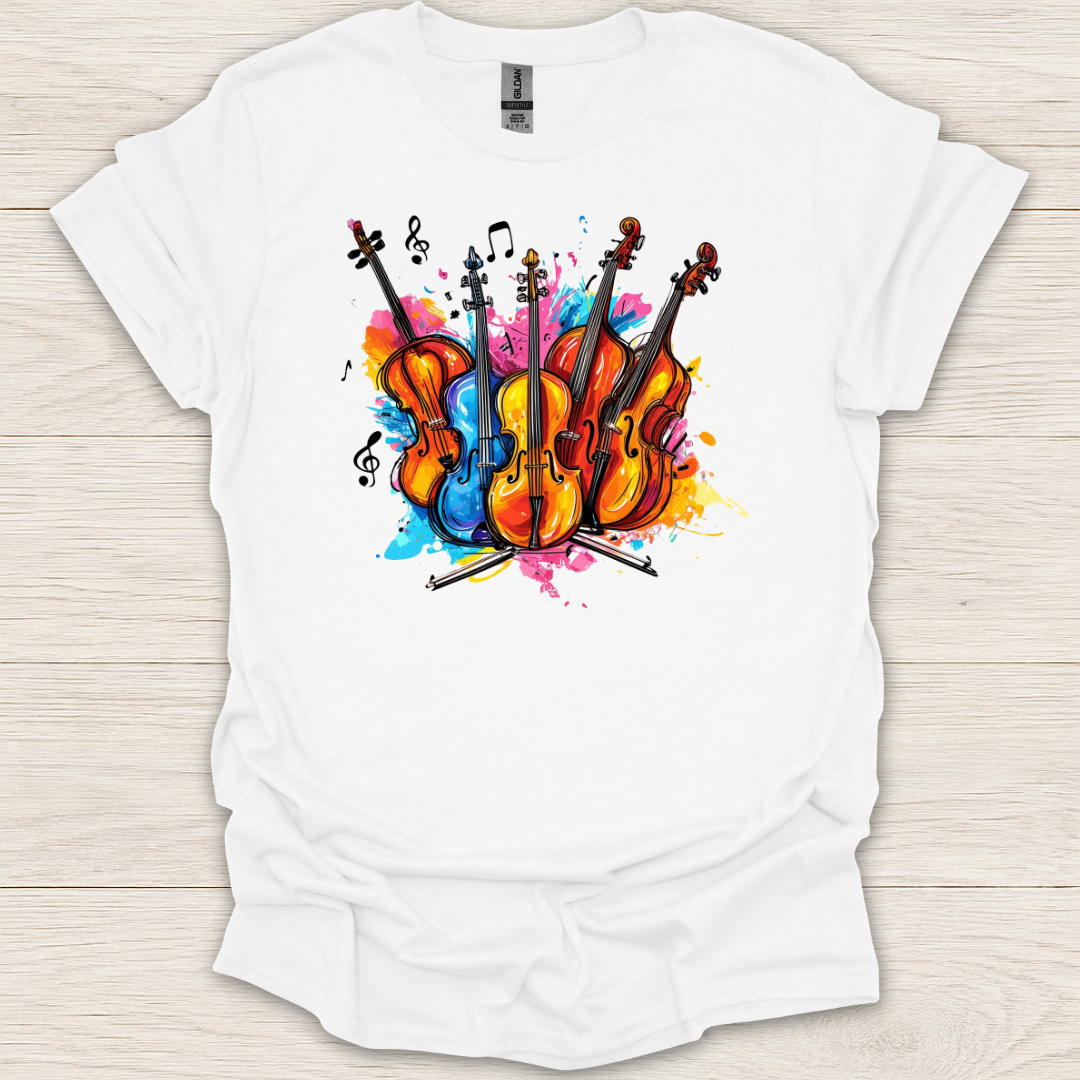 Strings Pop Art T-Shirt