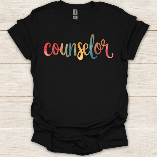 Counselor Color Splash T-Shirt