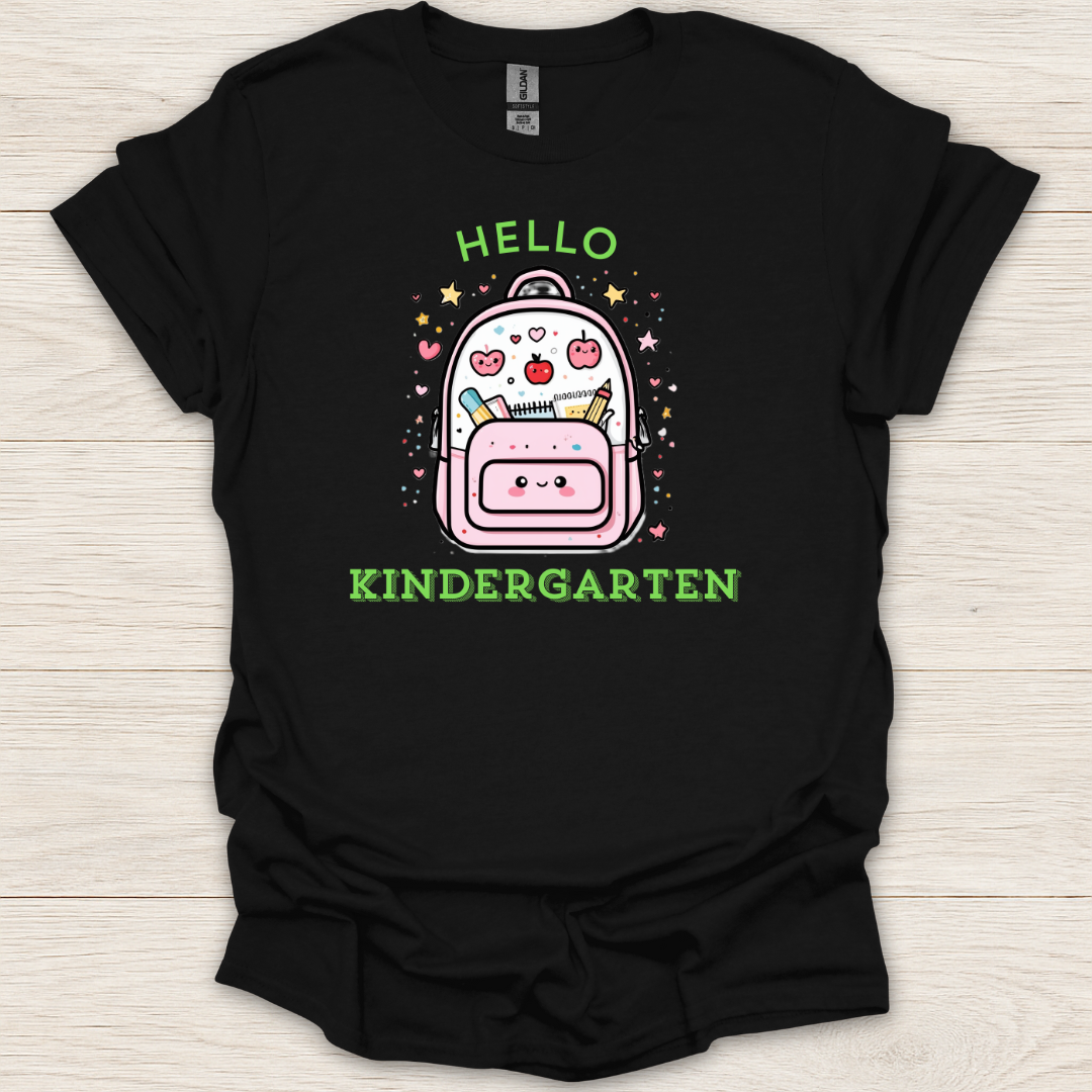 Hello Kindergarten Backpack T-Shirt