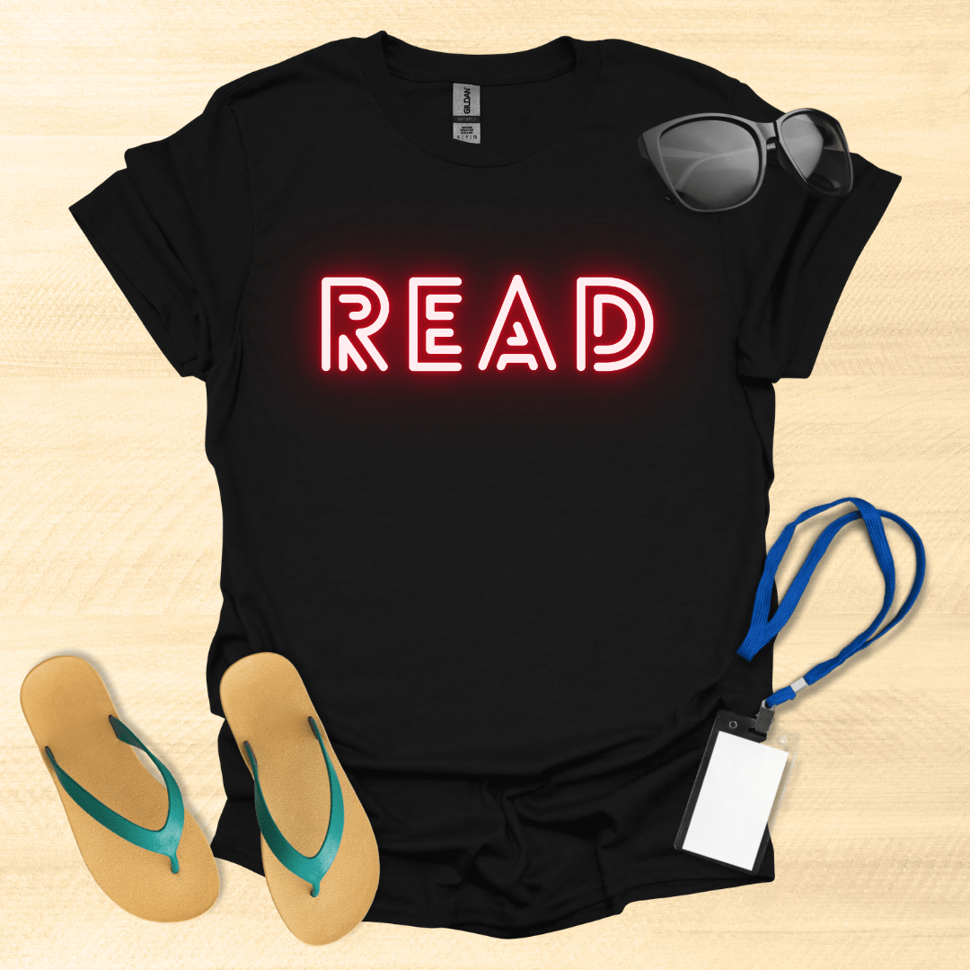 Read Neon Sign T-Shirt