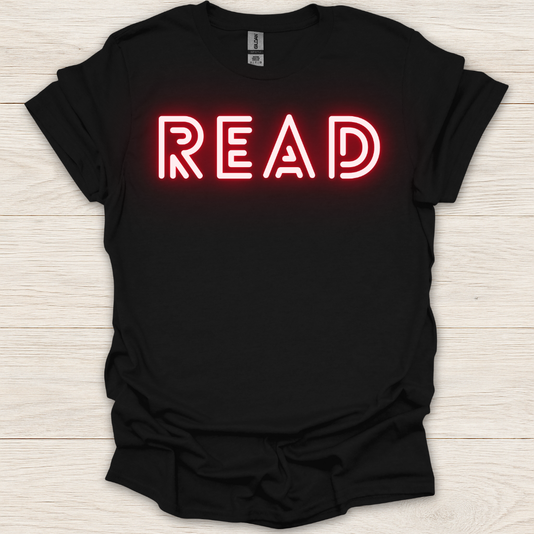 Read Neon Sign T-Shirt