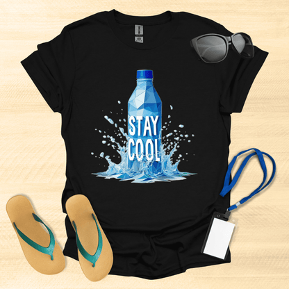 Stay Cool Water Bottle T-Shirt