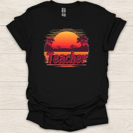 Teacher Sunset T-Shirt
