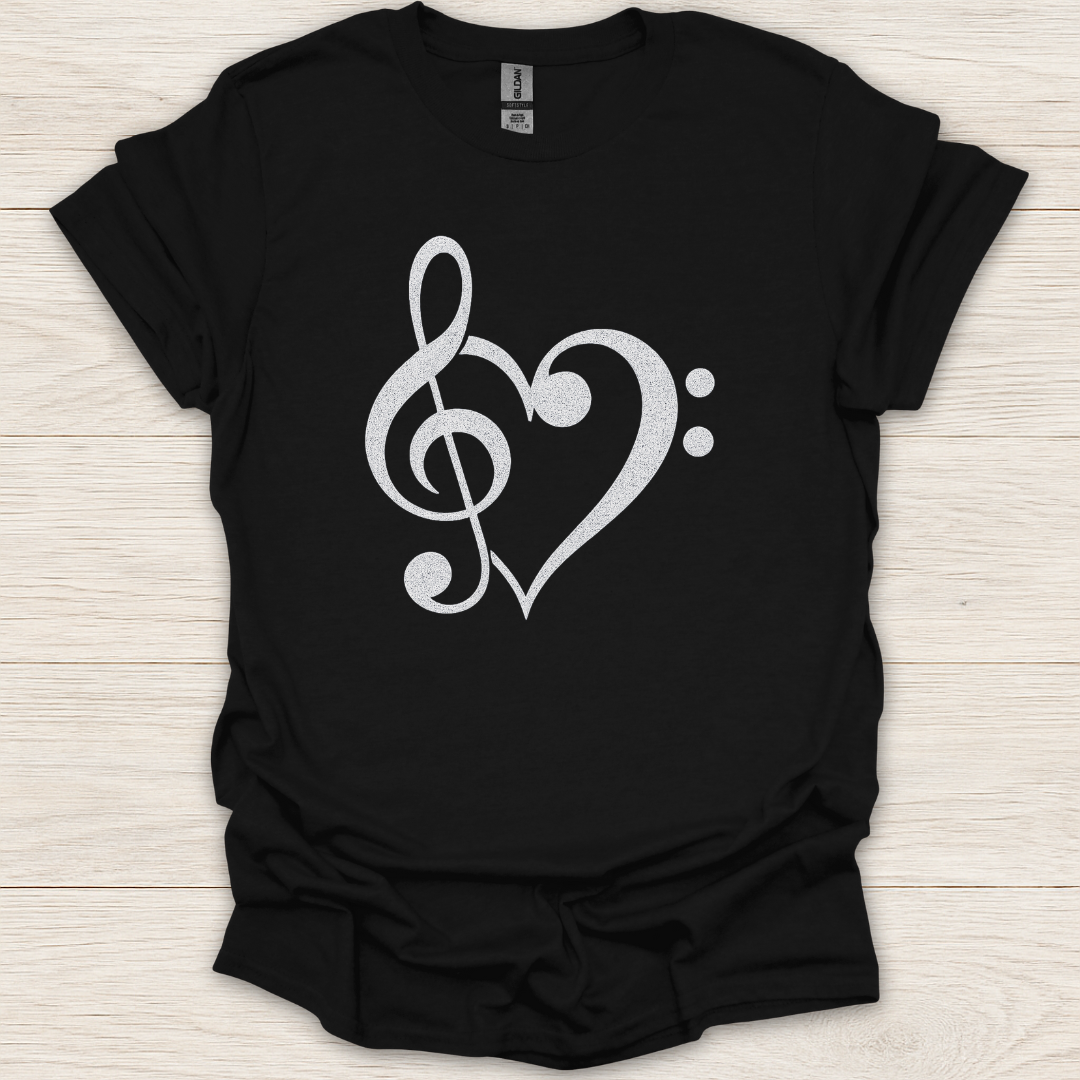 Treble Bass Heart T-Shirt