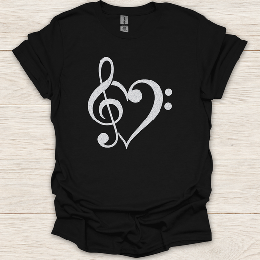 Treble Bass Heart T-Shirt