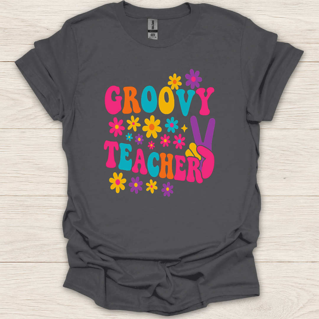 Groovy Teacher T-Shirt