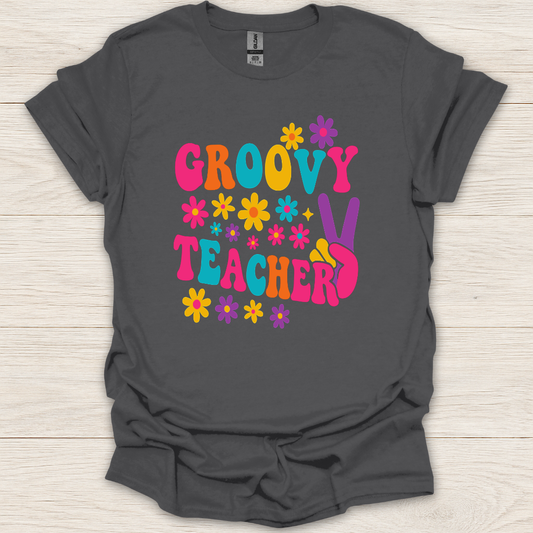 Groovy Teacher T-Shirt