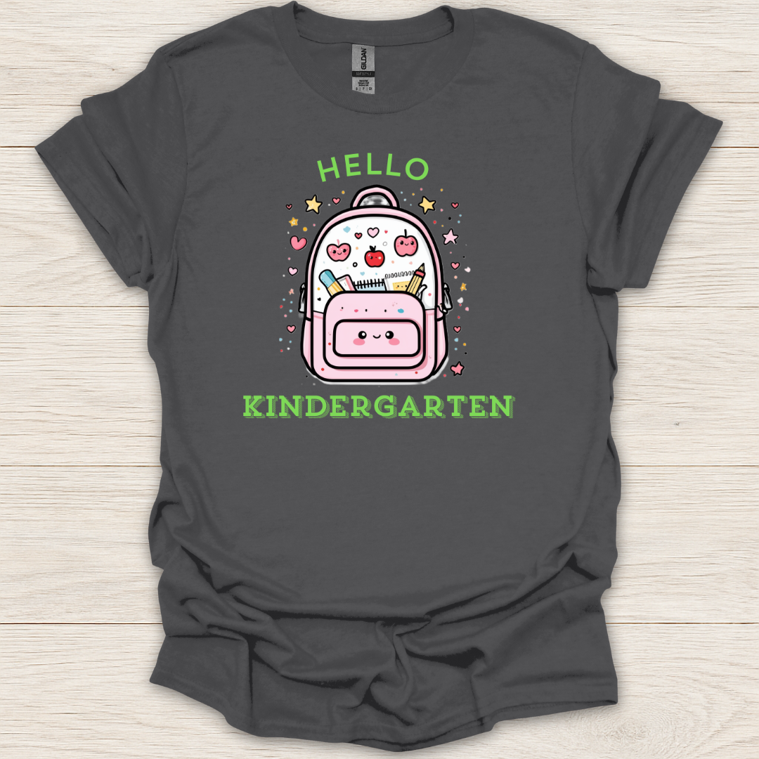 Hello Kindergarten Backpack T-Shirt