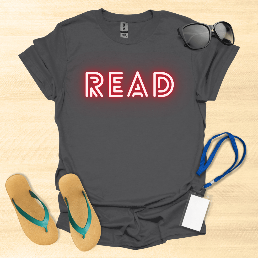 Read Neon Sign T-Shirt