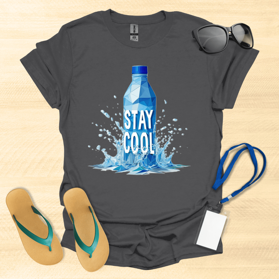 Stay Cool Water Bottle T-Shirt