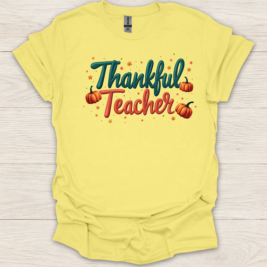 Thankful Teacher T-Shirt