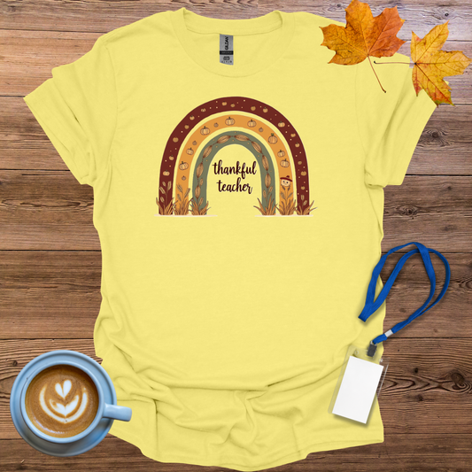 Thankful Teacher Arch T-Shirt