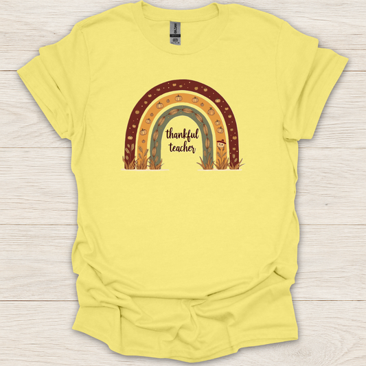 Thankful Teacher Arch T-Shirt