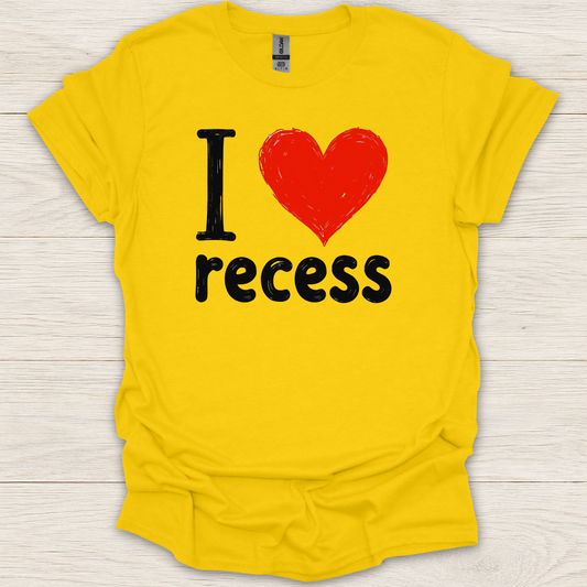 I Heart Recess T-Shirt
