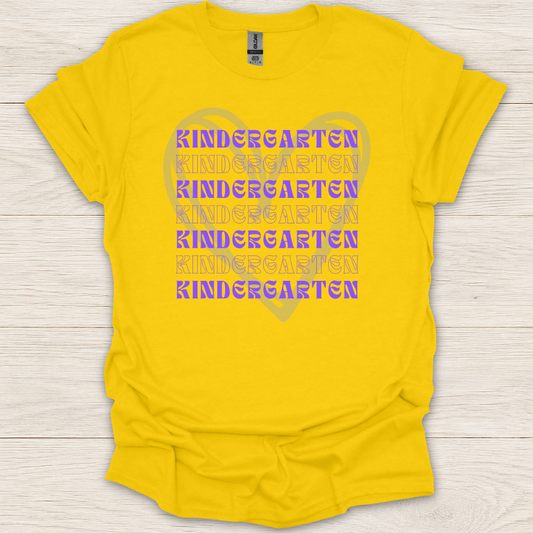 Kindergarten Heart T-Shirt