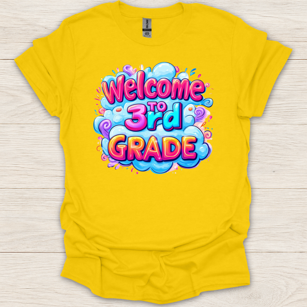 Welcome to 3rd Grade Splash T-Shirt