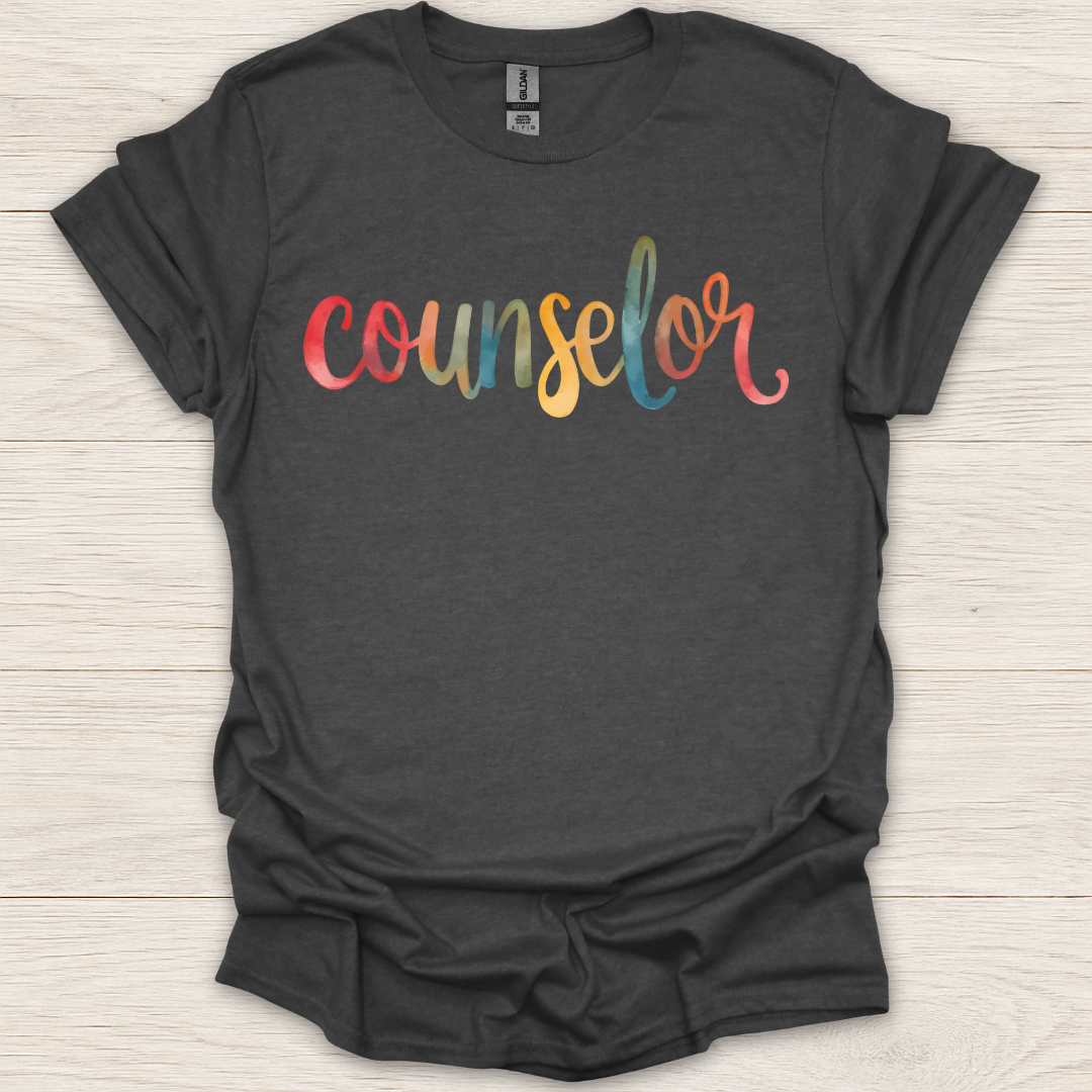 Counselor Color Splash T-Shirt