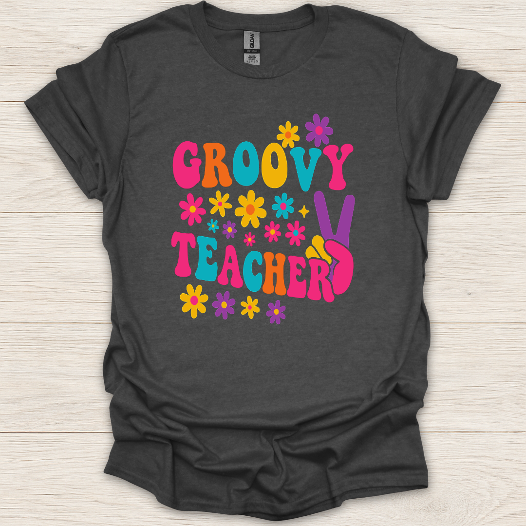 Groovy Teacher T-Shirt