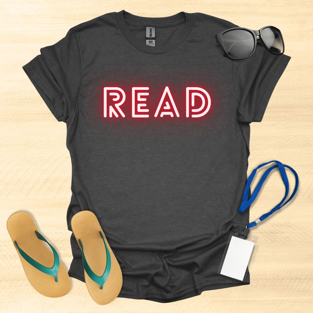 Read Neon Sign T-Shirt