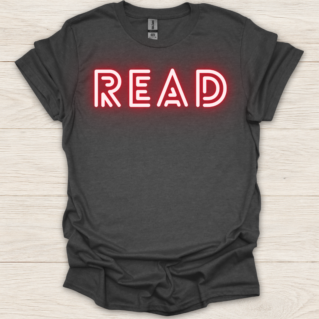 Read Neon Sign T-Shirt