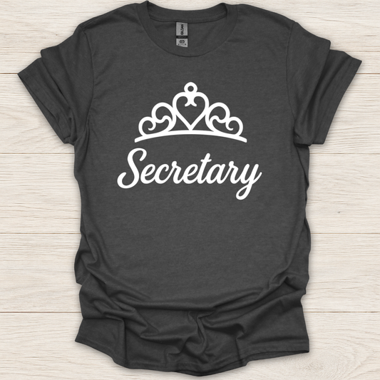 Secretary Crown T-Shirt