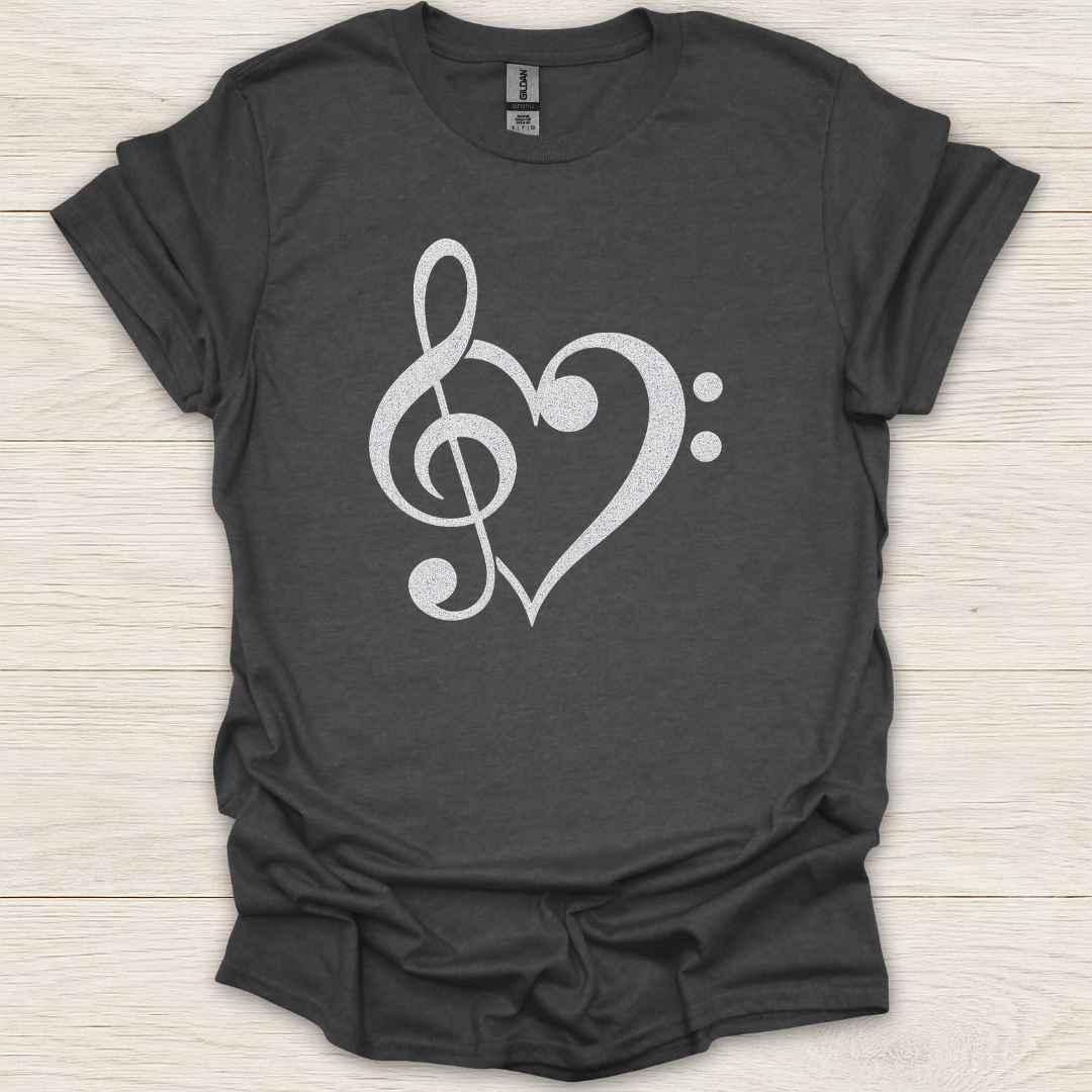Treble Bass Heart T-Shirt