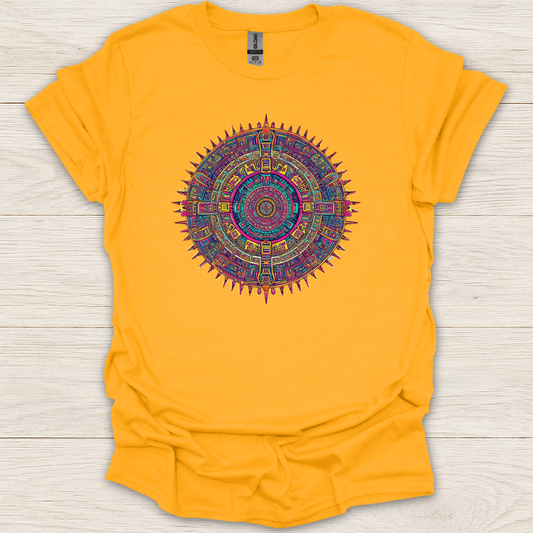 Aztec Style Dial T-Shirt