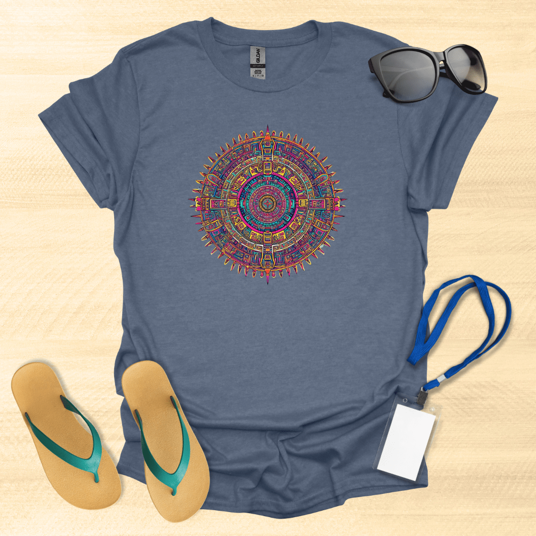 Aztec Style Dial T-Shirt