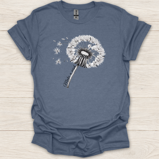 Make A Wish Dandelion T-Shirt