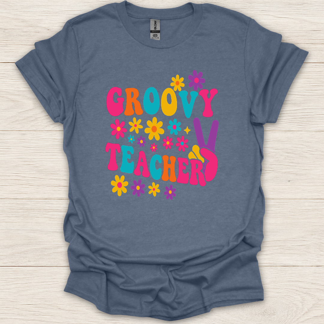 Groovy Teacher T-Shirt