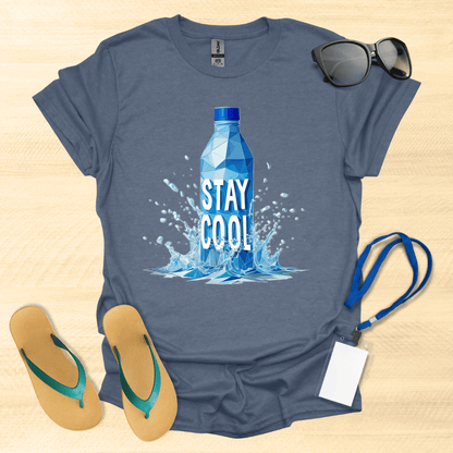 Stay Cool Water Bottle T-Shirt