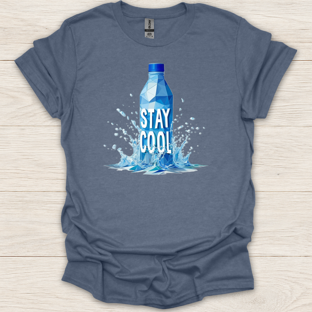 Stay Cool Water Bottle T-Shirt