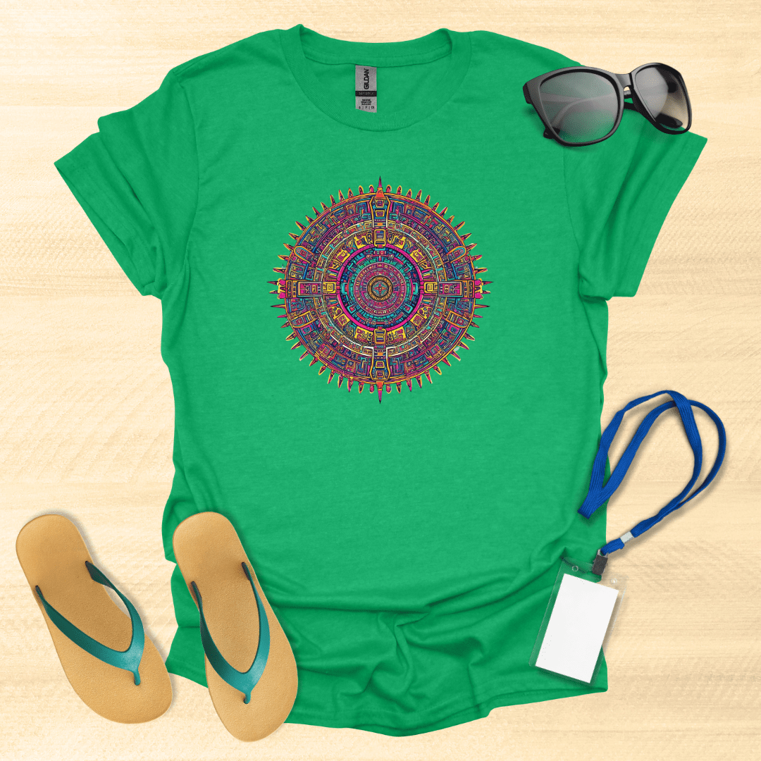 Aztec Style Dial T-Shirt