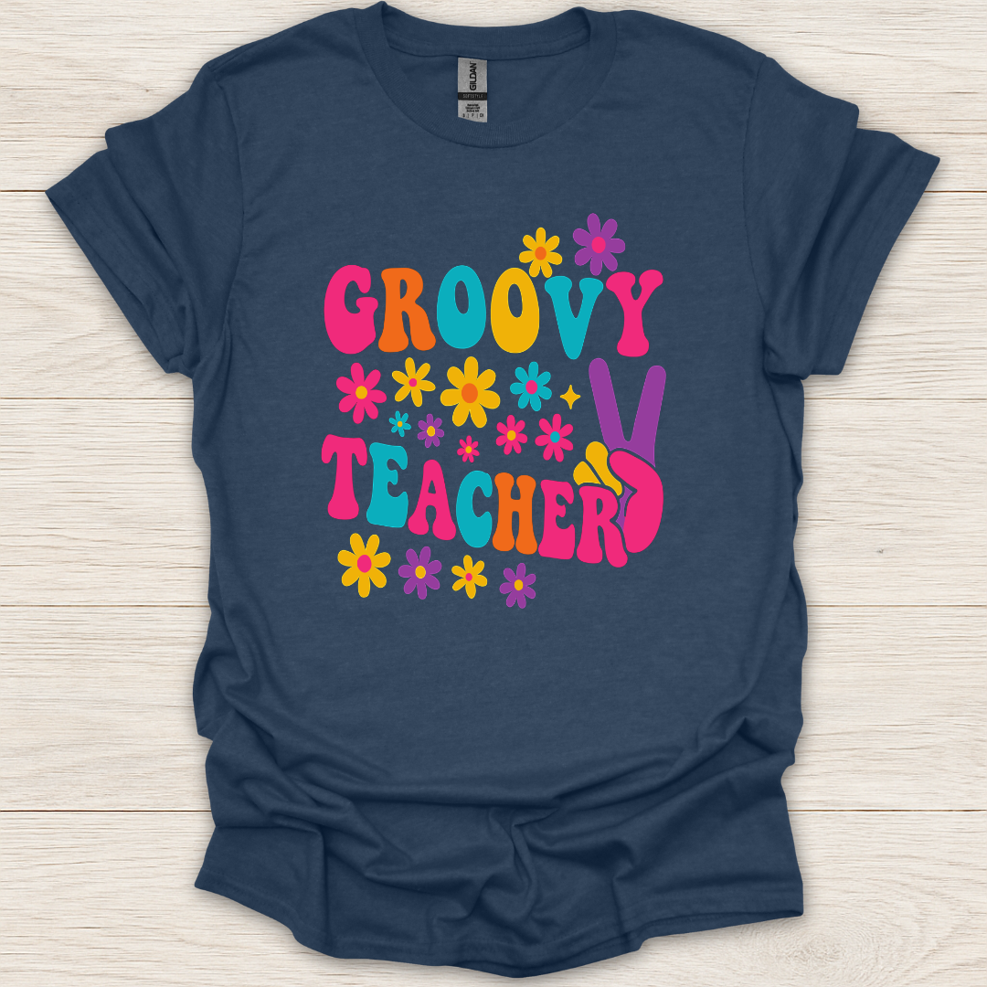 Groovy Teacher T-Shirt