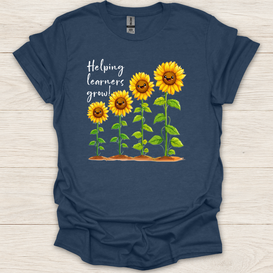 Helping Learners Grow Sunflowers T-Shirt