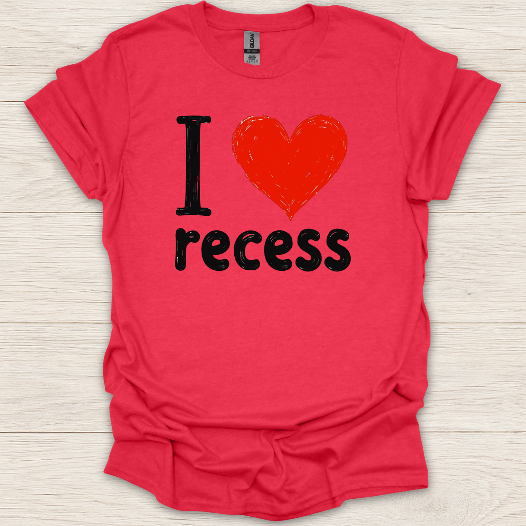 I Heart Recess T-Shirt