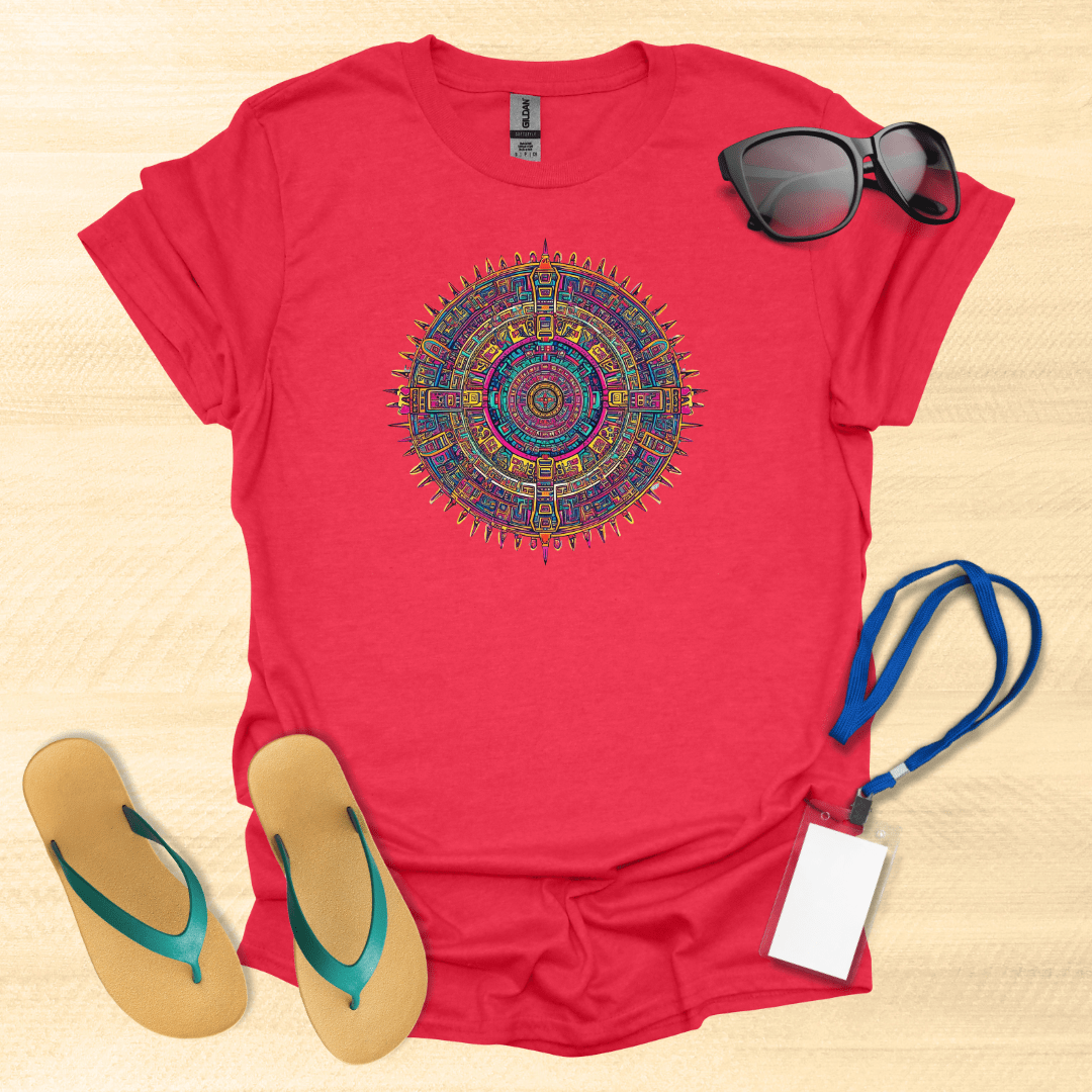 Aztec Style Dial T-Shirt