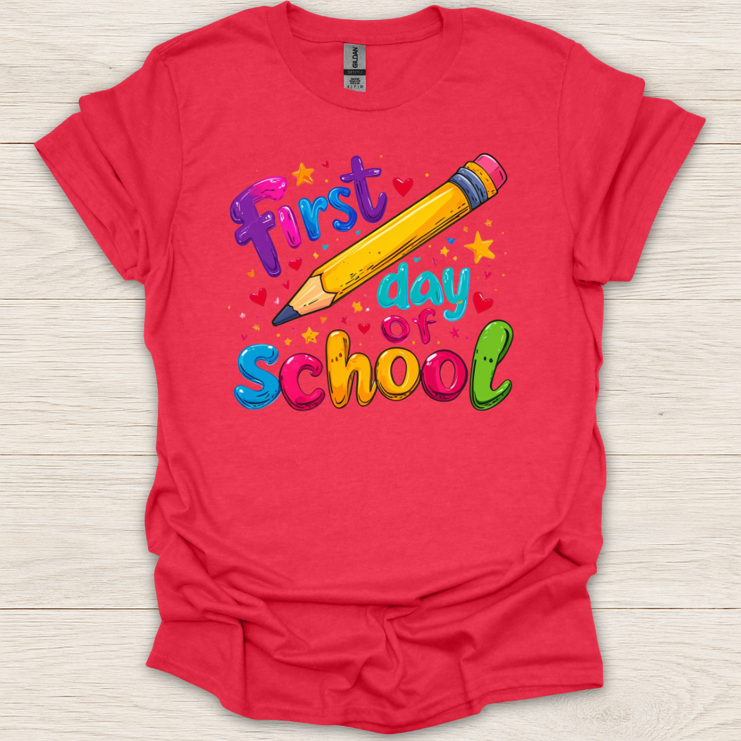 First Day of School Pencil Flare! T-Shirt
