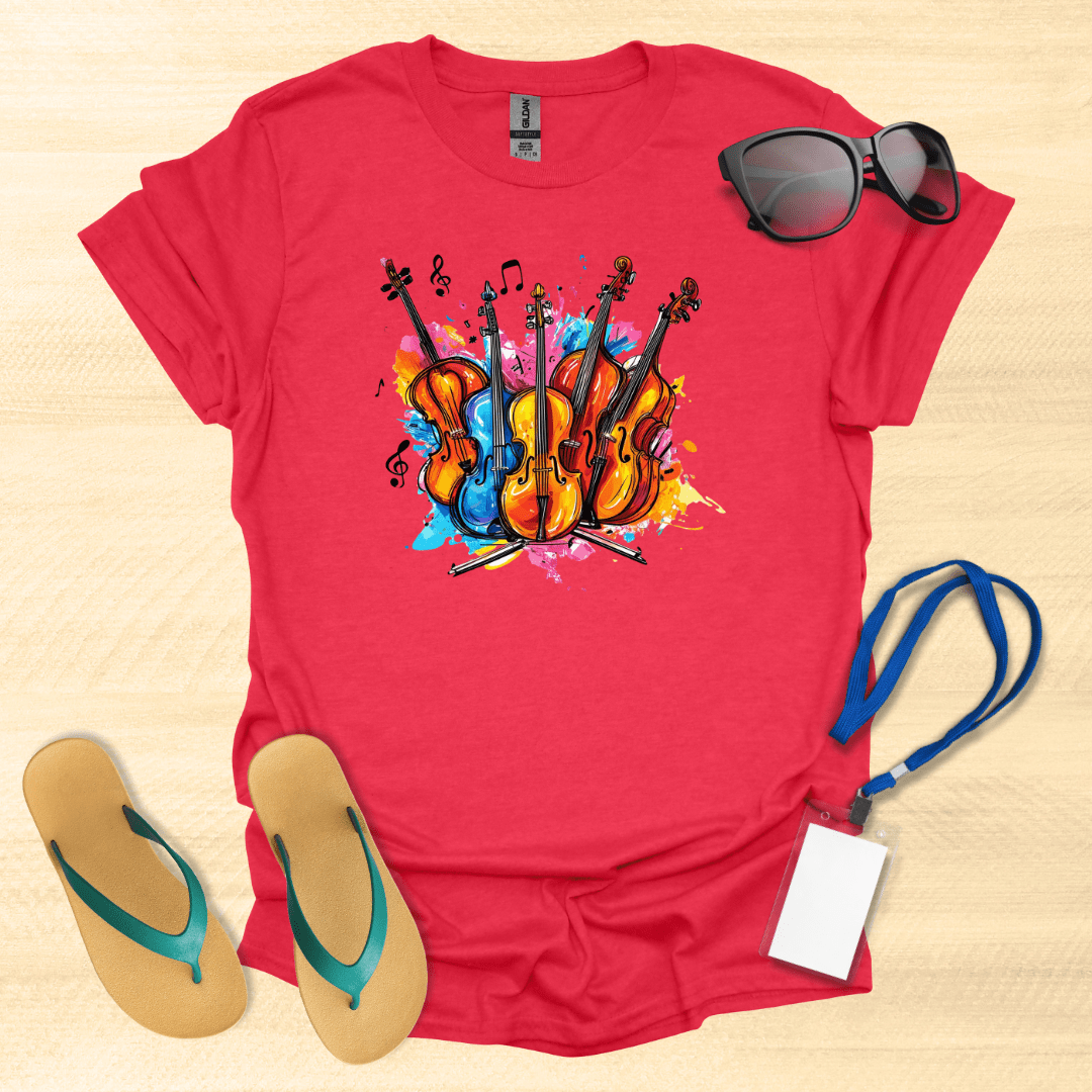 Strings Pop Art T-Shirt